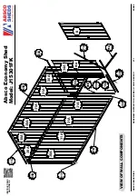 Предварительный просмотр 8 страницы ABSCO SHEDS J15301FK Assembly Instruction Manual