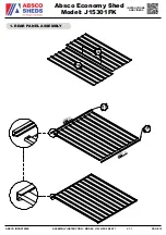 Preview for 10 page of ABSCO SHEDS J15301FK Assembly Instruction Manual