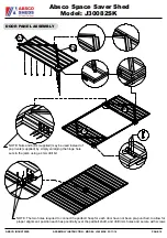 Preview for 16 page of ABSCO SHEDS J30082SK Assembly Instructions Manual