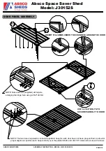 Предварительный просмотр 16 страницы ABSCO SHEDS J30152S Assembly Instructions Manual