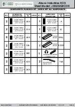 Preview for 3 page of ABSCO SHEDS J30232GECOK Manual