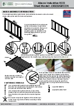 Preview for 12 page of ABSCO SHEDS J30232GECOK Manual