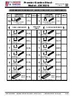 Preview for 5 page of ABSCO SHEDS J30302G Assembly Instructions Manual