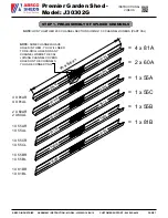 Preview for 7 page of ABSCO SHEDS J30302G Assembly Instructions Manual