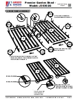 Preview for 15 page of ABSCO SHEDS J30302G Assembly Instructions Manual