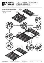 Предварительный просмотр 24 страницы ABSCO SHEDS MB60303HK Manual