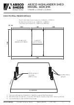 Предварительный просмотр 35 страницы ABSCO SHEDS MB60303HK Manual