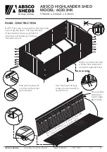 Предварительный просмотр 36 страницы ABSCO SHEDS MB60303HK Manual