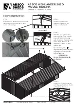 Предварительный просмотр 37 страницы ABSCO SHEDS MB60303HK Manual