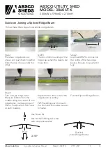 Preview for 13 page of ABSCO SHEDS MN3060UTK Manual