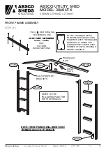 Preview for 35 page of ABSCO SHEDS MN3060UTK Manual