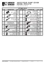 Preview for 4 page of ABSCO SHEDS PPCK-PTX Manual