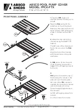 Preview for 12 page of ABSCO SHEDS PPCK-PTX Manual