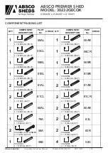 Preview for 4 page of ABSCO SHEDS PREMIER 30232GECOK Manual