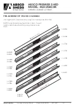 Preview for 8 page of ABSCO SHEDS PREMIER 30232GECOK Manual