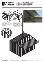 Preview for 20 page of ABSCO SHEDS PREMIER 30232GECOK Manual