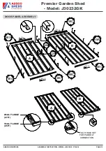 Preview for 13 page of ABSCO SHEDS Premier J30232GK Assembly Instructions Manual