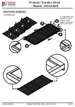 Preview for 15 page of ABSCO SHEDS Premier J30232GK Assembly Instructions Manual