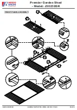 Preview for 16 page of ABSCO SHEDS Premier J30232GK Assembly Instructions Manual