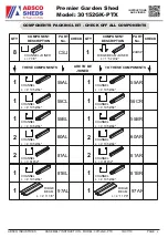 Предварительный просмотр 4 страницы ABSCO SHEDS Premier Assembly Instructions Manual