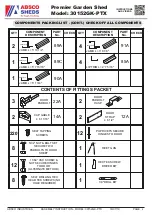 Preview for 5 page of ABSCO SHEDS Premier Assembly Instructions Manual