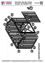 Предварительный просмотр 11 страницы ABSCO SHEDS Premier Assembly Instructions Manual