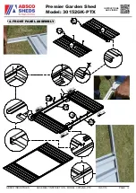 Предварительный просмотр 15 страницы ABSCO SHEDS Premier Assembly Instructions Manual