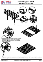 Preview for 17 page of ABSCO SHEDS REGENT 23221RK Assembly Instructions Manual