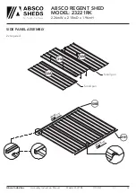 Preview for 15 page of ABSCO SHEDS REGENT 23221RK Manual