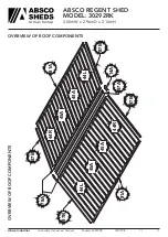 Предварительный просмотр 11 страницы ABSCO SHEDS REGENT 30292RK Assembly Instructions Manual