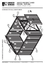 Предварительный просмотр 12 страницы ABSCO SHEDS REGENT 30292RK Assembly Instructions Manual