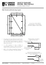 Preview for 13 page of ABSCO SHEDS RG37601N2 Manual