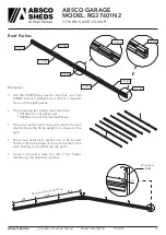 Preview for 18 page of ABSCO SHEDS RG37601N2 Manual