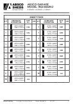 Preview for 5 page of ABSCO SHEDS RG60602N2 Manual