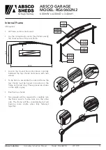 Preview for 12 page of ABSCO SHEDS RG60602N2 Manual