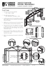 Preview for 13 page of ABSCO SHEDS RG60602N2 Manual