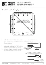 Preview for 14 page of ABSCO SHEDS RG60602N2 Manual