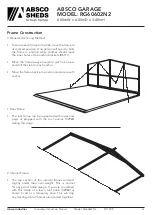 Preview for 16 page of ABSCO SHEDS RG60602N2 Manual