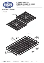 Preview for 7 page of ABSCO SHEDS The ORGANIC GARDEN AOGC15081HC Manual