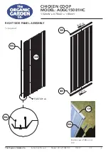 Preview for 8 page of ABSCO SHEDS The ORGANIC GARDEN AOGC15081HC Manual