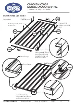 Preview for 9 page of ABSCO SHEDS The ORGANIC GARDEN AOGC15081HC Manual