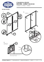 Preview for 14 page of ABSCO SHEDS The ORGANIC GARDEN AOGC15081HC Manual