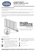 Preview for 5 page of ABSCO SHEDS The ORGANIC GARDEN AOGC15151HC Manual