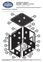 Предварительный просмотр 6 страницы ABSCO SHEDS The ORGANIC GARDEN AOGC15151HC Manual
