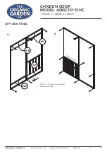 Preview for 11 page of ABSCO SHEDS The ORGANIC GARDEN AOGC15151HC Manual