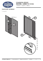 Preview for 15 page of ABSCO SHEDS The ORGANIC GARDEN AOGC15151HC Manual