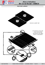 Preview for 9 page of Absco 1508BCK Assembly & Instruction Manual