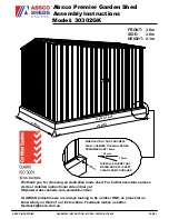 Preview for 1 page of Absco 23081SK Assembly Instructions Manual