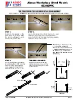 Preview for 8 page of Absco 45302WK Assembly Instruction Manual