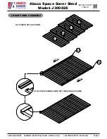 Preview for 11 page of Absco J30082S Assembly Instructions Manual